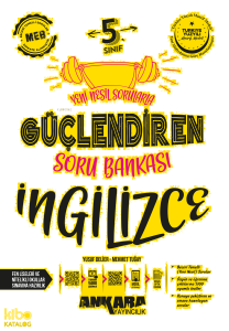 Ankara Yayıncılık 5. Sınıf Güçlendiren İngilizce Soru Bankası