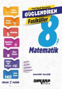 Ankara Yayıncılık 8. Sınıf Matematik Güçlendiren Fasiküller
