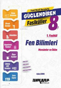 Ankara Yayıncılık Fen Bilimleri Güçlendiren 1. Fasikül