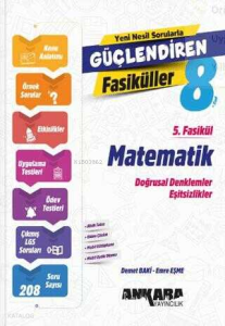 Ankara Yayıncılık Matematik Güçlendiren 5. Fasikül