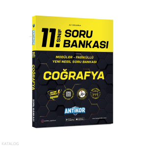 Antikor 11.Sınıf Coğrafya Soru Bankası