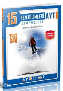 Apotemi Yayınları AYT Fen Bilimleri Özel 15 li Denemeleri