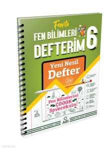 Arı Yayıncılık 6. Sınıf Fenito Fen Bilimleri Defterim