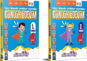 Artı Eğitim Yayınları 4. Sınıf Süper Güç Günlük Ödevim 1. Dönem ve 2. Dönem