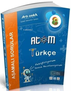 Artı Zeka Yayınları 8. Sınıf Türkçe Atom Aşamalı Sorular