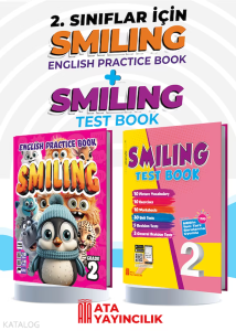 Ata Yayıncılık 2. Sınıf Smiling English Practice Book + Smiling Test Book Set