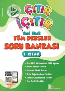 Ata Yayıncılık 4. Sınıf Çıtır Çıtır Soru Bankası 1. Kitap (1. Dönem)