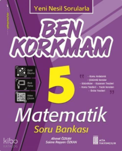 Ata Yayıncılık 5. Sınıf Ben Korkmam Matematik Soru Bankası