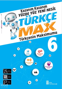 Ata Yayıncılık 6. Sınıf Türkçe Max Soru Bankası