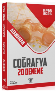 Atandıran 2026 KPSS Coğrafya 20 Deneme Çözümlü