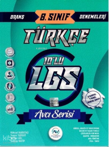 Av Yayınları 8.Sınıf Lgs Deneme 10Lu Türkçe Dilbilgisiz