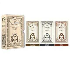 Avesta (Kahverengi, Gri, Kırmızı Renk)