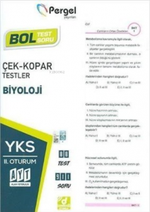 AYT Biyoloji Çek Kopar Testler Pergel Yayınları