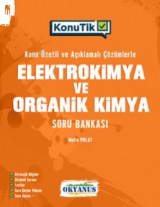 Ayt KonuTik Elektrokimya Ve Organik Kimya Soru Bankası