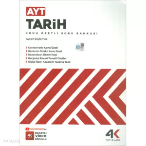 AYT Tarih Konu Özetli Soru Bankası