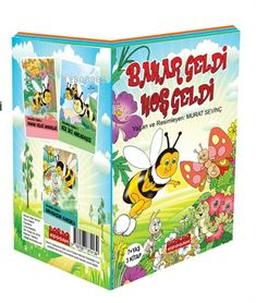 Bahar Geldi Hoş Geldi Bal Arısı Vızdık Serisi Renkli Resimli 3 Kitap Set