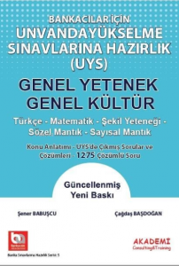 Bankacılar İçin Unvanda Yükselme Sınavlarına Hazırlık Genel Yetenek - Genel Kültür