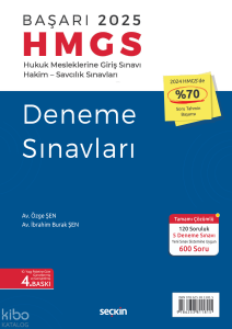 Başarı –  2025 HMGS Deneme Sınavları;Hukuk Mesleklerine Giriş Sınavı Hakim – Savcılık Sınavları