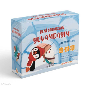 Beni Sorarsan Yuvamdayım - İşte Buzullar!;Kitap ve Oyun Seti