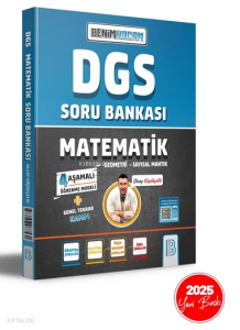 Benim Hocam 2025 DGS Matematik Tamamı Çözümlü Soru Bankası