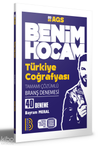 Benim Hocam 2026 AGS Türkiye Coğrafyası Tamamı Çözümlü 40 Branş Deneme