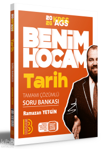 Benim Hocam 2026 KPSS AGS Tarih Tamamı Çözümlü Soru Bankası