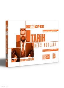 Benim Hocam 2026 KPSS Tarih Ders Notları