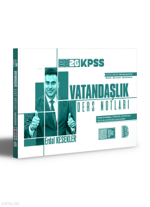 Benim Hocam 2026 KPSS Vatandaşlık Ders Notları