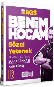 Benim Hocam Yayınları 2026 AGS Sözel Yetenek Tamamı Çözümlü Soru Bankası
