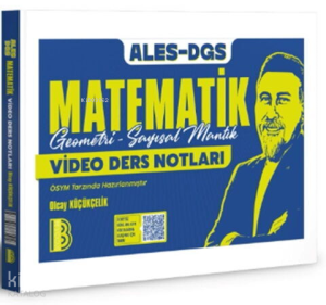 Benim Hocam Yayınları 2026 ALES DGS Matematik Video Ders Notları