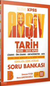 Benim Hocam Yayınları 2026 KPSS Arşiv Tarih Soru Bankası
