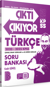 Benim Hocam Yayınları 2026 KPSS Çıktı Çıkıyor Türkçe Soru Bankası