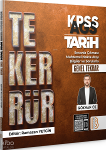 Benim Hocam Yayınları KPSS AGS Tekerrür Tarih Genel Tekrar