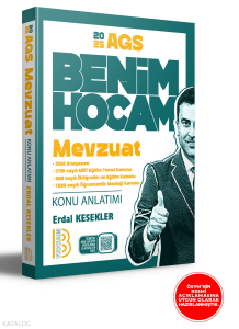 Benim Hocam Yayınları2025 AGS Mevzuat Konu Anlatımı