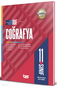 Bes Yayınları DUF 11.Sınıf Coğrafya