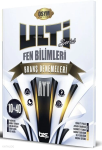 Bes Yayınları YKS AYT Fen Bilimleri Ulti Serisi 10x40 Deneme Bes Yayınları