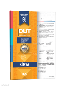 Bes9. SınıfDutKimya - 2025