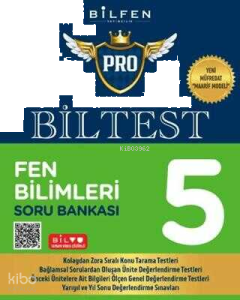 Bilfen Yayıncılık 5. Sınıf Fen Bilimleri Biltest Pro Soru Bankası