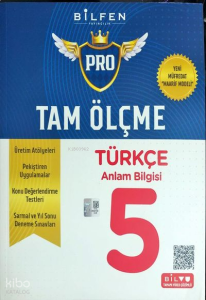 Bilfen Yayıncılık 5. Sınıf Tam Ölçme Türkçe 2025 Yeni Müfredat