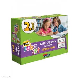 Bilgiseli Yayınları 2.Sınıf Süper Roboset Aktif Öğrenme Metotlu Eğitim Seti