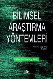 Bilimsel Araştırma Yöntemleri