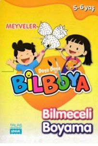 Bilmeceli Boyama  Meyveler( 5-6 )Yaş