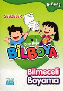 Bilmeceli Boyama  Sebzeler (5-6) Yaş.