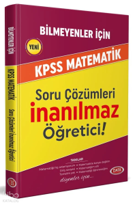 Bilmeyenler İçin KPSS Matematik
