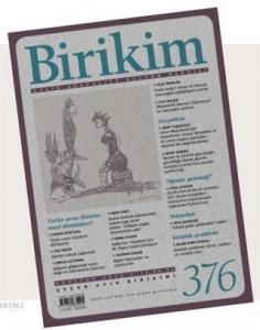 Birikim Aylık Sosyalist Kültür Dergisi Sayı: 376 Ağustos 2020