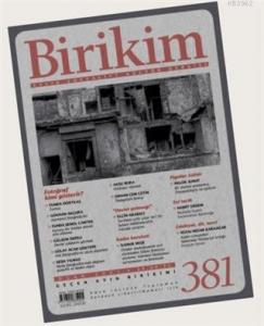 Birikim Aylık Sosyalist Kültür Dergisi Sayı: 381 Ocak 2021