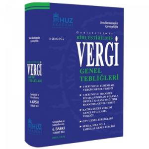 Birleştirilmiş Vergi Genel Tebliğleri