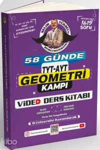 Bıyıklı Matematik 58 Günde TYT AYT Geometri Kampı Video Ders Kitabı