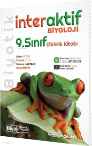 Biyotik Yayınları 9. Sınıf Biyoloji İnteraktif Etkinlik Kitabı