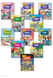 Bizim Nuri Hikaye Seti (10 Kitap + Değerlendirme Soruları)
